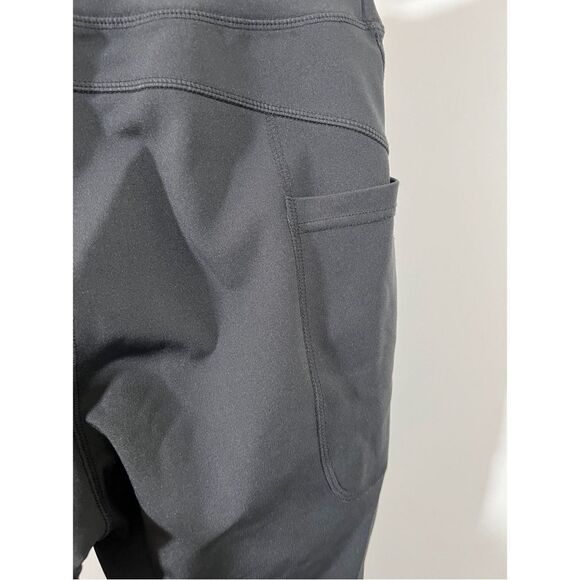 Pop Fit Leggings with Pockets on the Sides Size Medium Dark Gray - Picture 3 of 5